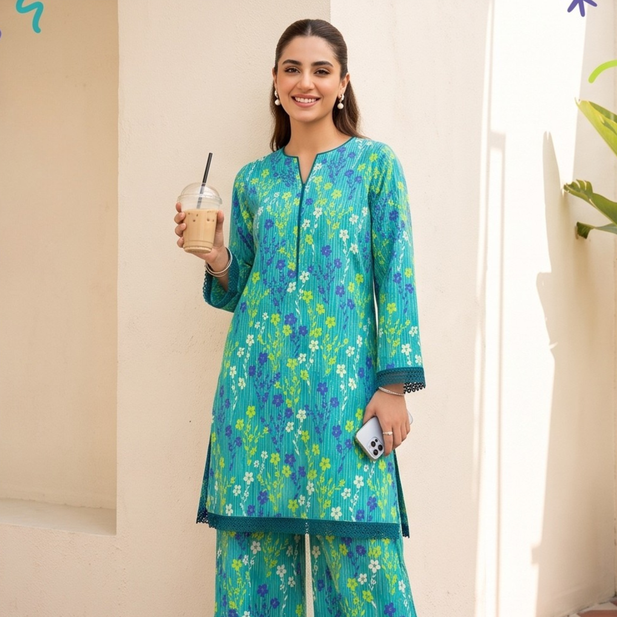 2PC Unstitched Premium Viscose – GulBANO