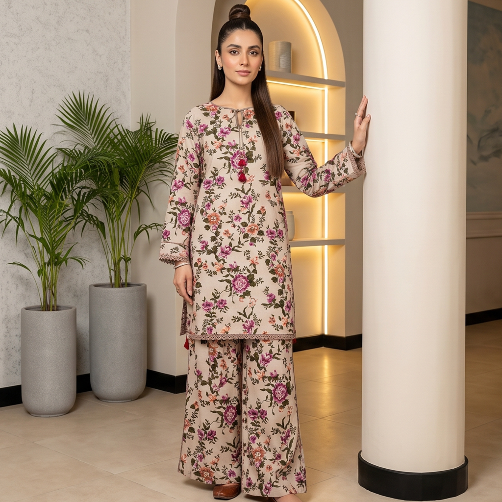 2PC Unstitched Premium Viscose – GulBANO