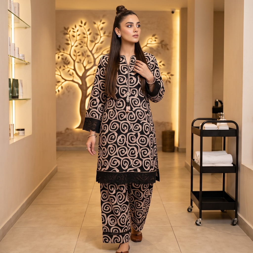 2PC Unstitched Premium Viscose – GulBANO
