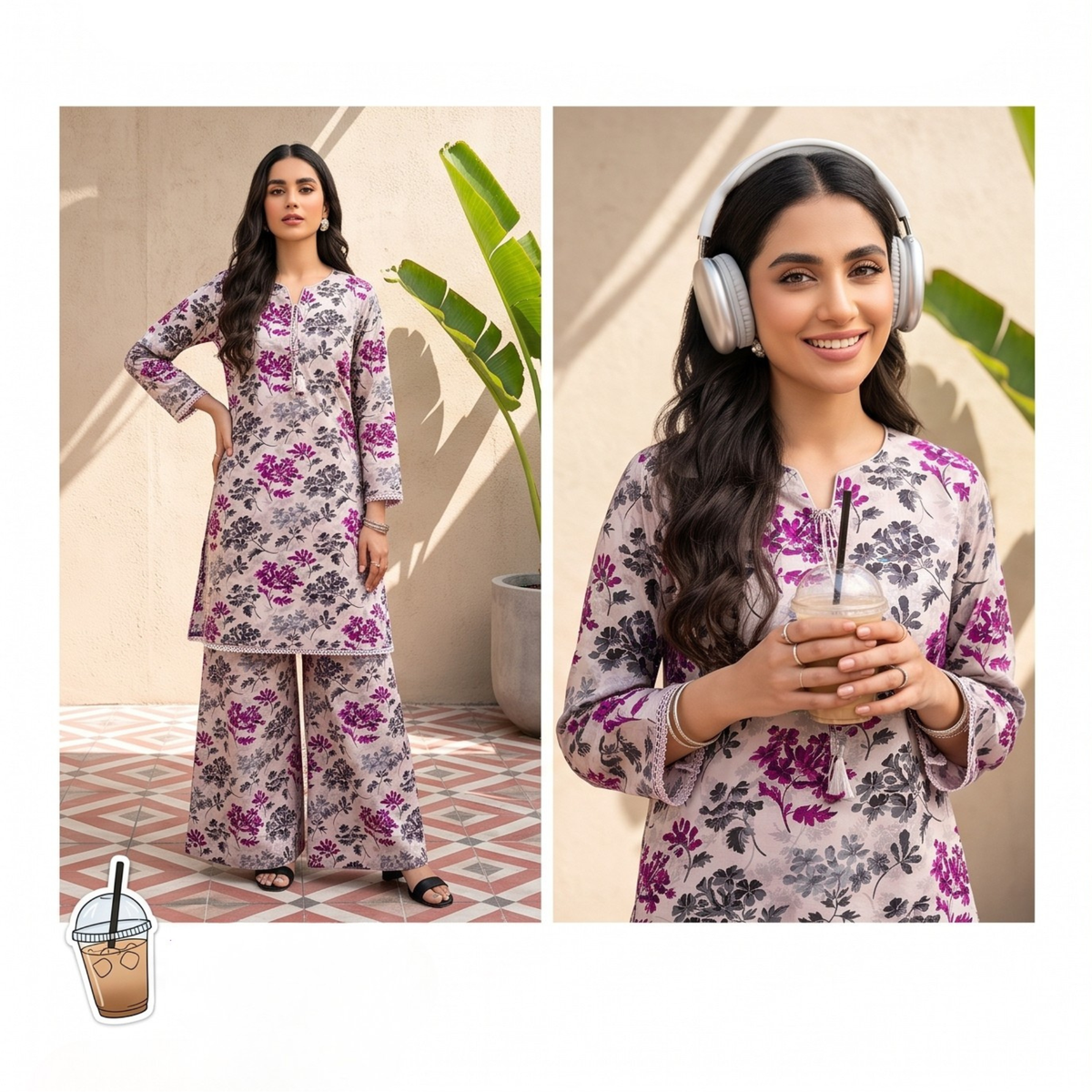 2PC Unstitched Premium Viscose – GulBANO