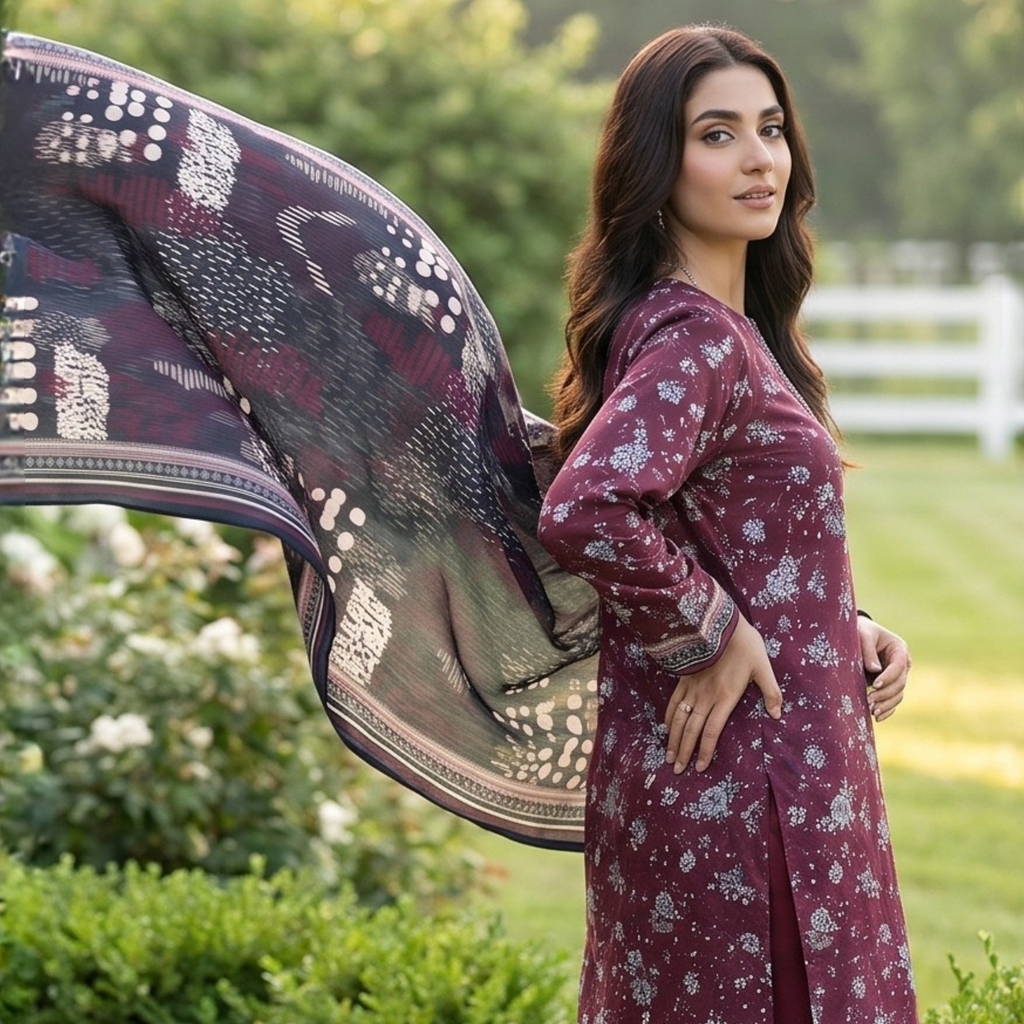 3PC Premium AirJet Lawn Suit - GulBANO