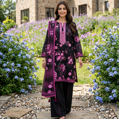 3PC Premium AirJet Lawn Suit - GulBANO