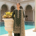 3PC Unstitched Printed Slub Lawn Suit – Hajra Exclusive